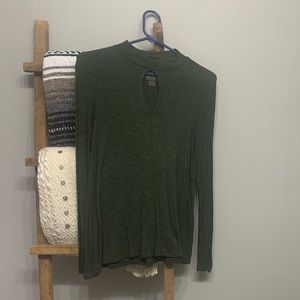 Soft and sexy long sleeve from American Eagle. Great condition, barely worn.